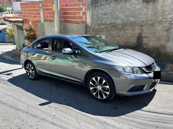 HONDA CIVIC 2.0 LXR 16V FLEX 4P AUTOMÁTICO